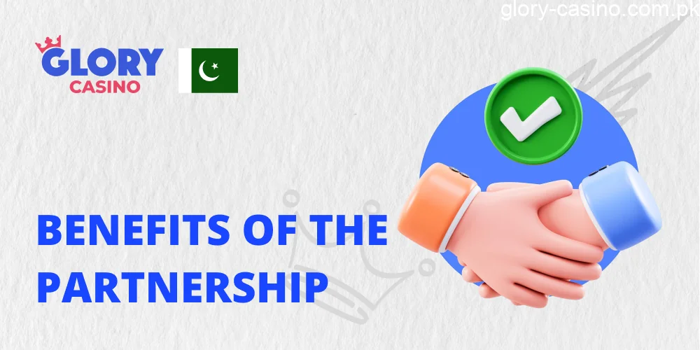 Benefits of the Partnership System in Glory Casino PK