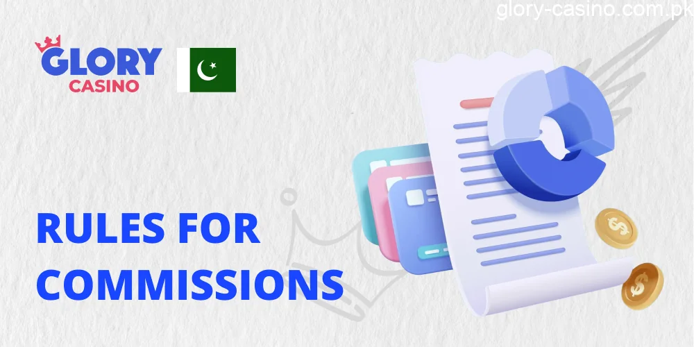 Rules for Commission Calculation in Glory Casino Pakistan