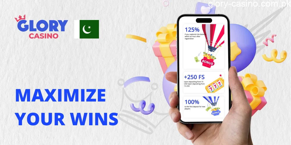 Promotions at Glory Casino Pakistan