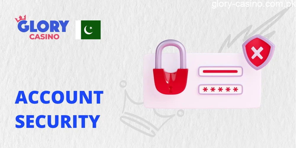 Registration and Account Security in Glory Casino PK