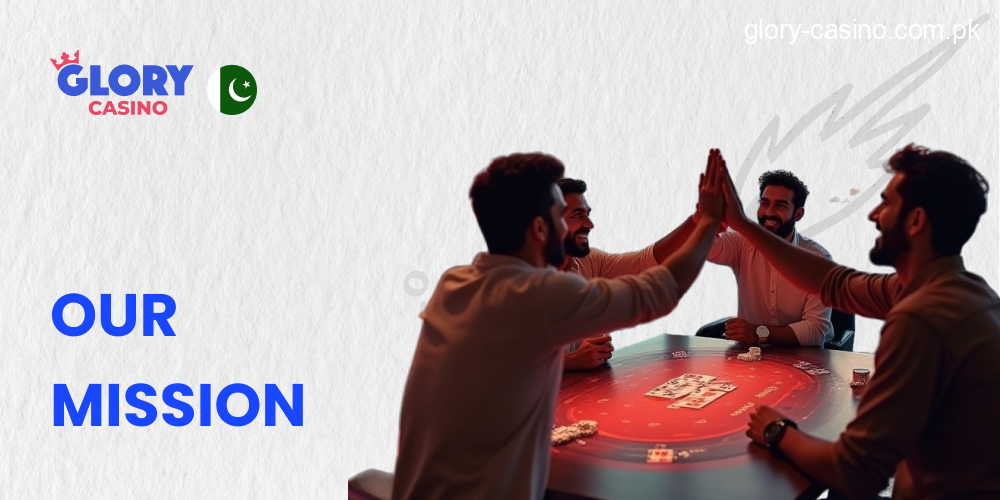 Glory Casino Mission as Brand