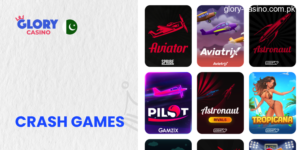 Crash Games Glory Casino