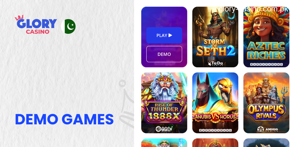 Glory Demo Games Titles - Play Without Risks