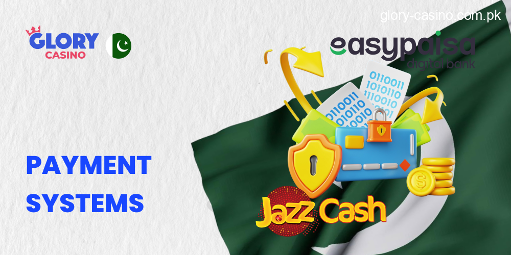 Payment Options in Glory Casino for Pakistani Players