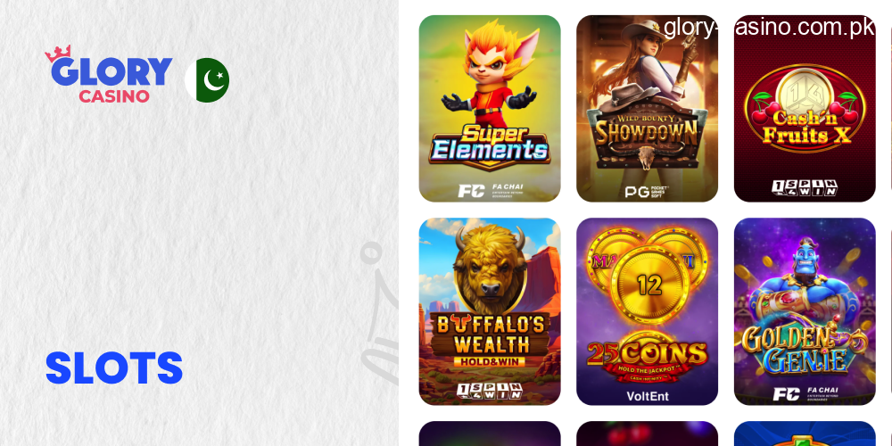Slots in Glory Casino PK