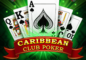 Caribbean Club Poker Game Banner